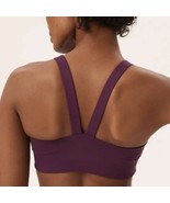 GIRLFRIEND COLLECTIVE plum purple sports bra size XL activewear athletic - $35.00