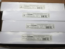 (4) Eaton ECHX7SHWH Chicago Approved Surface Mount Edgelit LED Exit / St... - $373.60