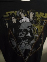 NWT Universal Studios Star Wars Classic T-shirt Sz XL Darth Leia Luke Ha... - $16.82
