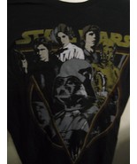 NWT Universal Studios Star Wars Classic T-shirt Sz XL Darth Leia Luke Ha... - £13.19 GBP