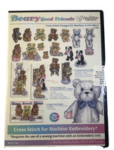 Beary Good Friends Cross Stitch Design For Machine Embroidery PC CD ROM 2003-NEW - £218.68 GBP