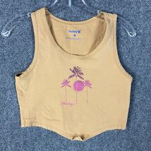 Hurley Tank Top Girls Medium Tan Cotton Blend Pullover M - $12.55 CAD