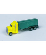 PEZ CANDY DISPENSER 18 WHEELER GREEN &amp; YELLOW TRUCK - €6,86 EUR