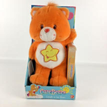Care Bears Laugh-A-Lot Bear 12” Plush Stuffed Toy VHS Cartoon Video New 2003 - £77.86 GBP