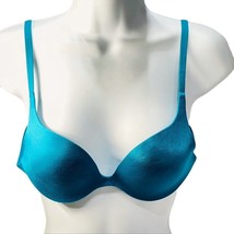 Victoria&#39;s Secret Bra Push-up Plunge Tee Shirt Underwire Size 32A - £15.65 GBP