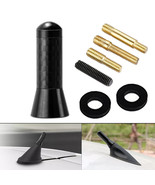 3.5cm Black Carbon Fiber Screw Short Antenna Car AM/FM Radio Signal Aeri... - €6,93 EUR