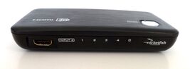 Rocketfish RG-G1185 HDMI 3D Splitter 4 Port Selector &amp; power adapter - $52.66 CAD