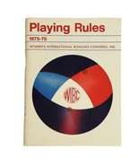 Vintage 1975 - 1976 Playing Rules WIBC Womens International Bowling Cong... - $11.59 CAD