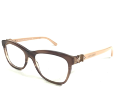 Bvlgari Eyeglasses Frames 4101-B 5240 Brown Biege Square Full Rim 52-17-140 - $83.94