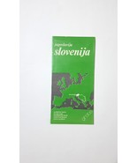 RARE VNTG 1978 SLOVENIA (ex-Yugoslavia period) Tourist Folding Road &amp; Si... - €24,04 EUR