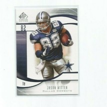 Jason Witten (Dallas Cowboys) 2009 Sp Authentic Football Card #199 - £2.38 GBP