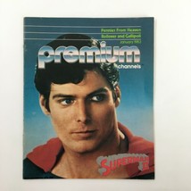 VTG Premium Channels Mini Magazine January 1983 Christopher Reeve in Superman II - £22.85 GBP