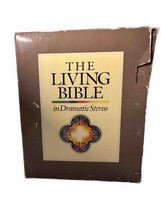 The Living Bible In Dramatic Stereo Tyndale House Publishers 47 Cassette Tapes - £77.29 GBP