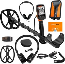 Metal Detector Quest Q40 With 11X9 Turbod Waterproof Search Coil. - £487.54 GBP