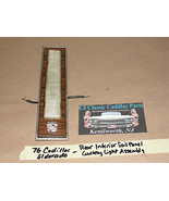 OEM 76 Cadillac Eldorado REAR INTERIOR SAIL PANEL COURTESY LIGHT LENS **... - $101.74 CAD