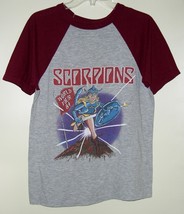 Scorpions Concert Tour T Shirt Vintage 1984 World Tour Single Stitched - £392.79 GBP