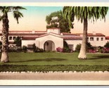Biltmore Montecito Santa Barbara CA UNP Hand Colored Albertype Postcard K8 - $6.88