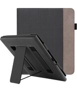 CoBak Kindle Paperwhite 11th Gen 6.8&quot; PU Leather Case Stand Black - $16.10 CAD
