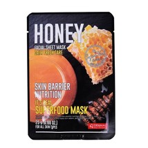 5X Korean Sheet Recovering Mask DERMAL Superfood Honey 25 - £18.29 GBP