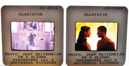 2 2000 Ridley Scott Movie GLADIATOR 35mm Color Photo Slides Russell Crowe - £15.80 GBP