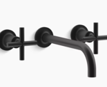 Kohler T14414-3-BL Purist Wall-Mount Bathroom Faucet Trim - Matte Black - £349.87 GBP