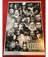 Hip Hop And Rap Legends Poster By Paul Stone 2002 - $46.74