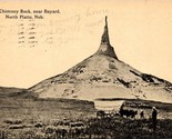 Chimney Rock near Bayard North Platte NE Postcard PC6 - £4.00 GBP