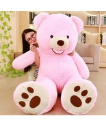 6.5ft/78&quot; Huge Oversized Pink Teddy Plush Bear Toy- Bearskin ONLY! - £70.06 GBP