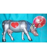 Westland Figurine Cow Parade Wizard of OZ Tin Cow 7242 Tin Man  2002 NWT... - $364.95 MXN