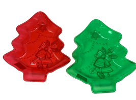 Christmas Tree Bowls Deep Large 2 Piece Set - £3.05 GBP