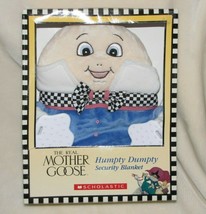 Baby Scholastic Humpty Dumpty Teether Plush Flat Blanket The Real Mother Goose - £55.38 GBP