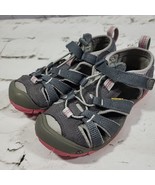 Keen Trail Shoes Girls Sz 12 Gray Pink Hiking Water Sandals  - £15.81 GBP
