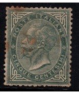 1877 Italy stamp MH valuable stamp Scott #26 $1500 Sassone $2200 - £148.98 GBP