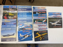 Lot (34) Random Vintage Sport Aviation Airplane Flying Magazines 1980 - 1996 - £48.54 GBP