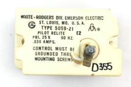 White Rodgers 5059-21 Pilot Relite Control 25V used #D355 - £49.18 GBP