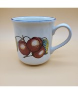 Pier 1 Mug Coffee Cup Staffordshire Tableware England Macintosh Apples - £7.43 GBP