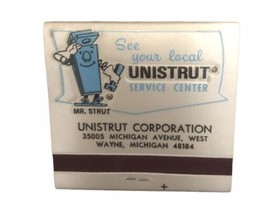 Unistrut Corporation GTE Wayne, Michigan Vintagd Matchbook - $129.70 MXN