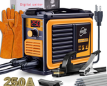 250A Super Mini Welding Machine, 10PCS Welding Rods Welding Gloves Weldi... - $163.04