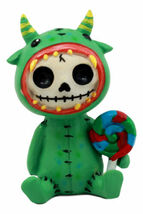 Furrybones UnderbedZ Imaginary Lollipop Mogu Mogu Figurine 3&quot;H Skeleton ... - $20.89 CAD
