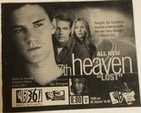 7th Heaven Print Ad Stephen Collins Jessica Biel Tpa15 - £4.73 GBP