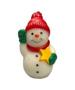 Vintage Snowman Candle Compliments by Crowning Touch Hong Kong *Unused - £9.45 GBP