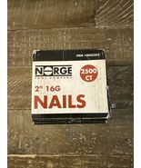 NORGE  2&quot; 16G  NAILS 2500 CT - $34.54 CAD