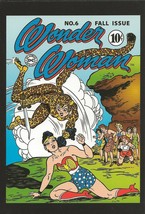 Wonder Woman #6 (1943) 4x5&quot; Cover Postcard 2010 DC Comics Cheetah - £7.92 GBP