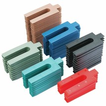 100 Pack Colour Coded Plastic Packers Wedge Spacers Window Glazing Glass... - $180.35 MXN
