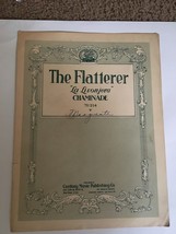 The Flatterer (La Lisonjera) Sheet Music by Chaminade VINTAGE - $87.88