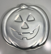 1981 WILTON Jack-o-Lantern Cake Pan 502-2928 Halloween Pumpkin - £11.94 GBP