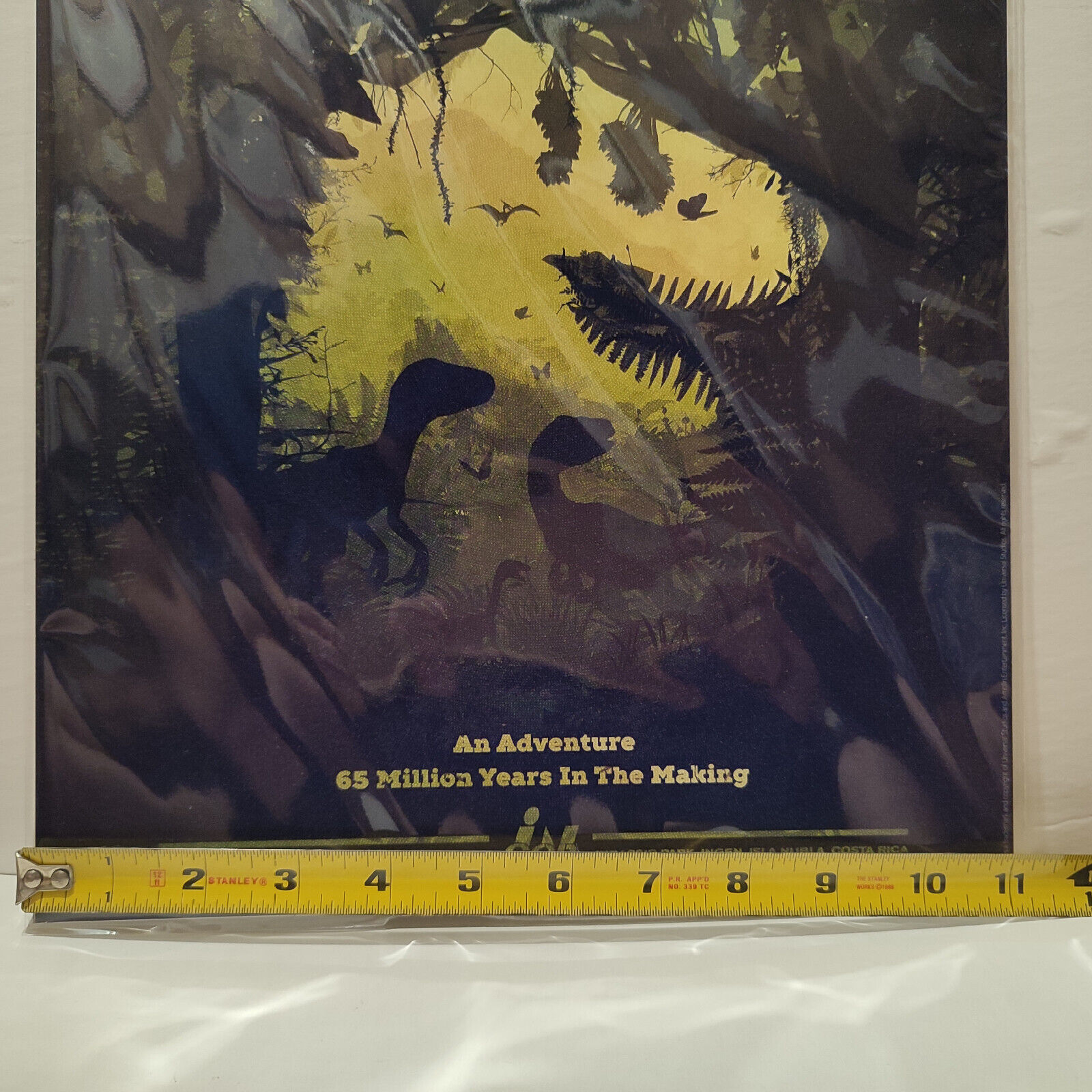 Welcome To Jurassic Park Limited Edition Art Print & Certificate Of ...