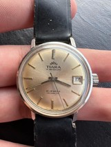 Vintage TIARA of Switzerland Manual Wind Swiss Made Men&#39;s Wrist Watch . Cal 2409 - £87.40 GBP