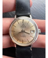 Vintage TIARA of Switzerland Manual Wind Swiss Made Men&#39;s Wrist Watch . ... - $114.00