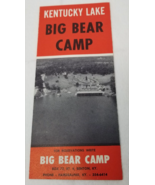 Big Bear Camp Kentucky Lake Brochure 1965 Photos Rates Fisherman&#39;s Paradise - £11.91 GBP
